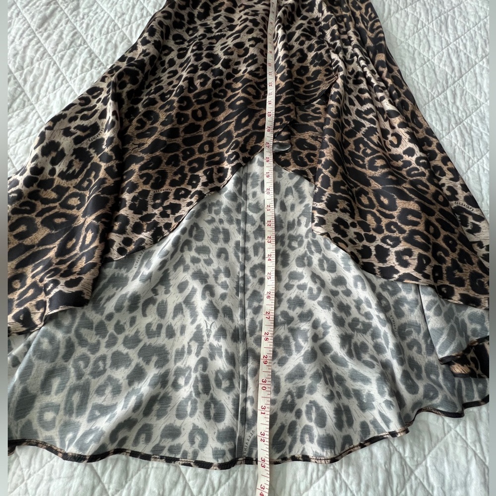 Silk All Saints skirt size 6 - Picture 2 of 11